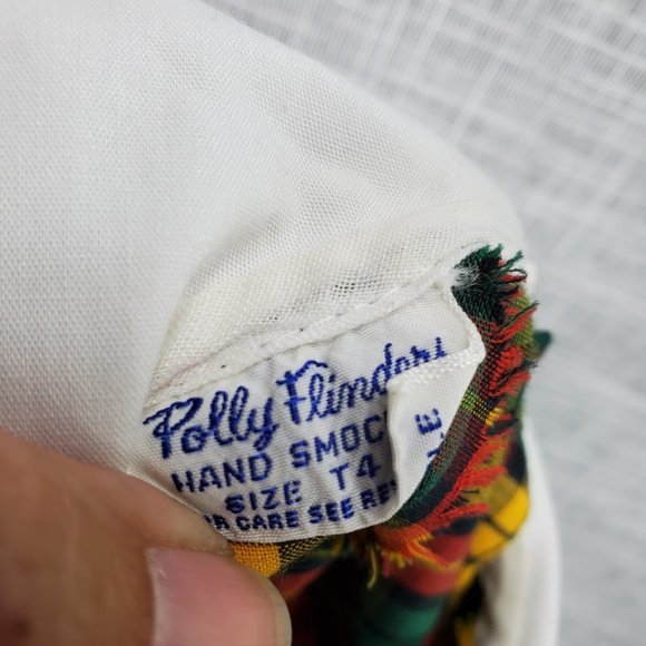 Polly Flinders Hand Smocked Toddler Dress Fall - Picture 5 of 6